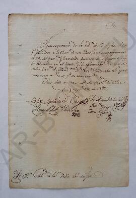 [Nota al Cabildo de la Villa de Luján] 1819