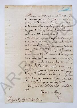 [Nota del Tribunal de Cuentas al Cabildo de la Villa de Luján] 1814
