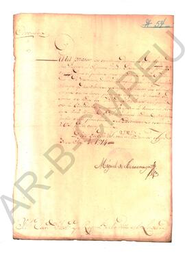 [Circular del Gobierno de Buenos Aires al Cabildo de la Villa de Luján] 1814