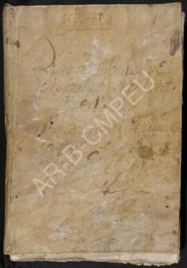 Libro de Informes y Oficios 1772-1809