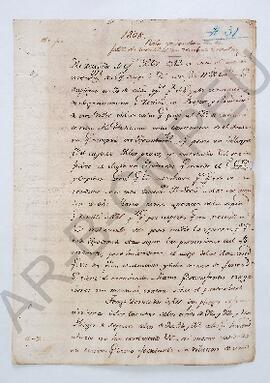 [Nota al Cabildo de la Villa de Luján firmada por Antonio Carrasco] 1808