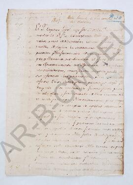 [Oficio dirigido al Cabildo de la Villa de Luján] 1807