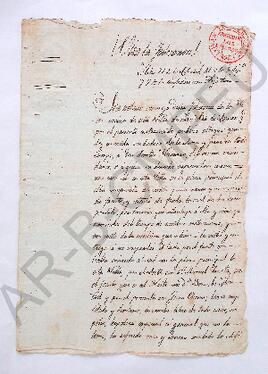 [Escritura de venta de un terreno a Santos Navarro] 1836