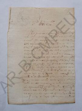 [Nota al Cabildo de la Villa de Luján] 1820