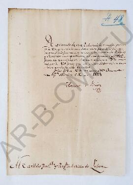 [Nota del Tribunal de Cuentas al Cabildo de la Villa de Luján] 1813