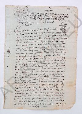 [Copia de escritura de venta de un terreno a Adrián Reynoso] 1815