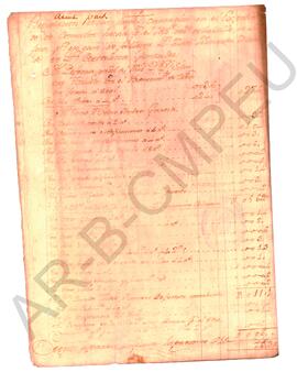 [Regulación de costas por el fallecimiento de Juan Fernández] 1804