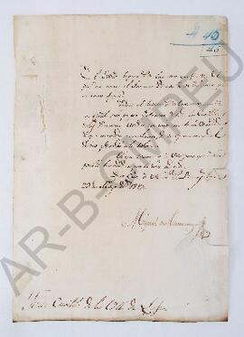 [Copia de decreto del Gobierno de Buenos Aires dirigida al Cabildo de la Villa de Luján] 1813