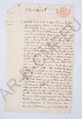 [Escritura de venta de una casa de Juana Balmaceda] 1839