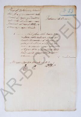 [Pliego del Tribunal de Cuentas] 1813